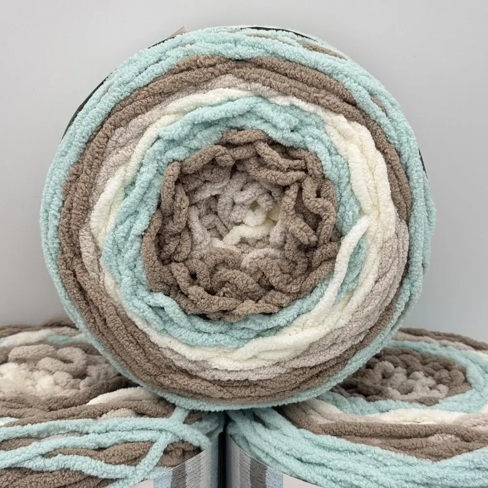 Bernat Baby Blanket Stripes Yarn Lot of 6 x 10.5 oz Joann Exclusive NEW
